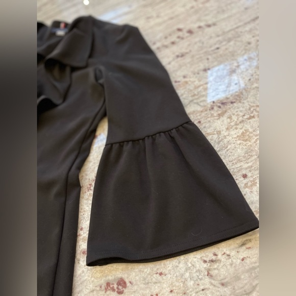 Tommy Hilfiger 3/4 bell sleeves open jacket blazer size 12 - Picture 9 of 9